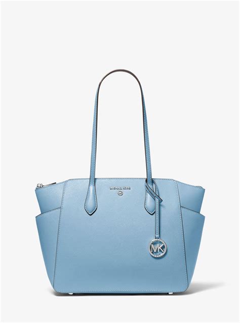 michael kors small selma studded saffiano tote|Michael Kors marilyn tote.